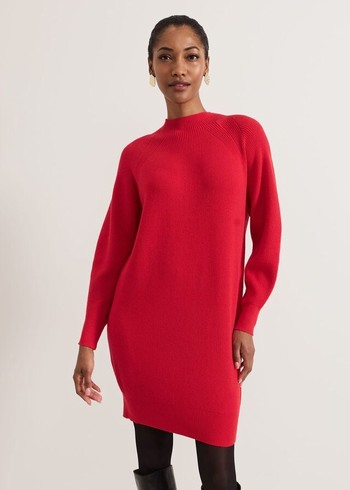 Phase Eight Eliana Dress Red Australia | YQ0342516